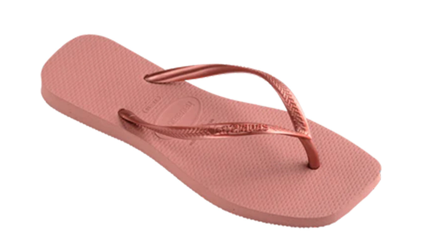 Žabky Havaianas Slim Square Crocus Rose