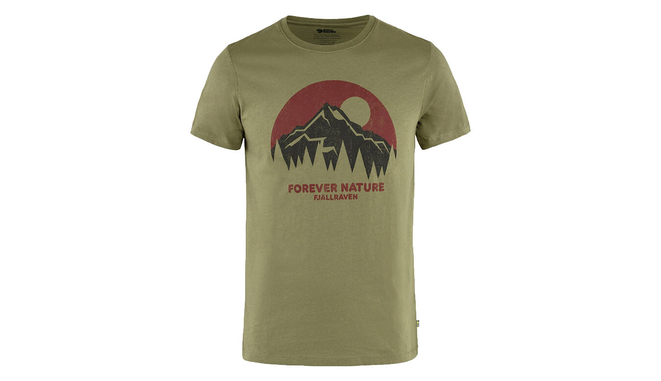 Fjällräven Tričko Nature T-Shirt M Green