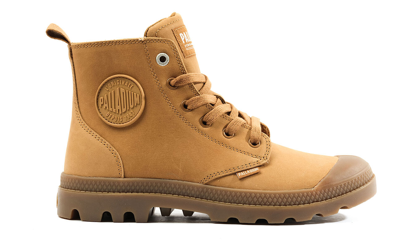 Topánky Palladium Pampa Hi Zipper NBK Brown