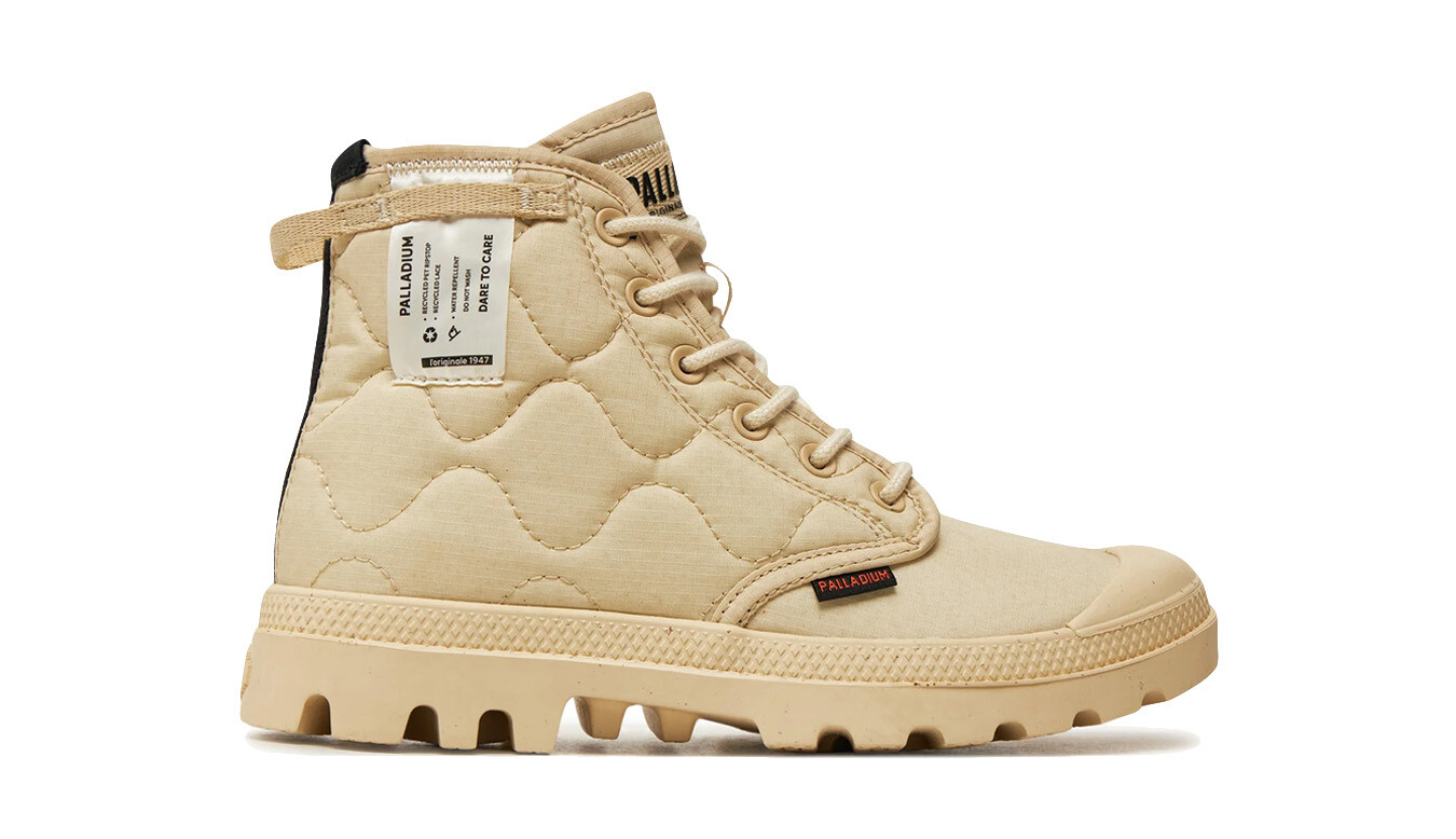 Pánska obuv Palladium Pampa Re-Quilted svetlohnedá