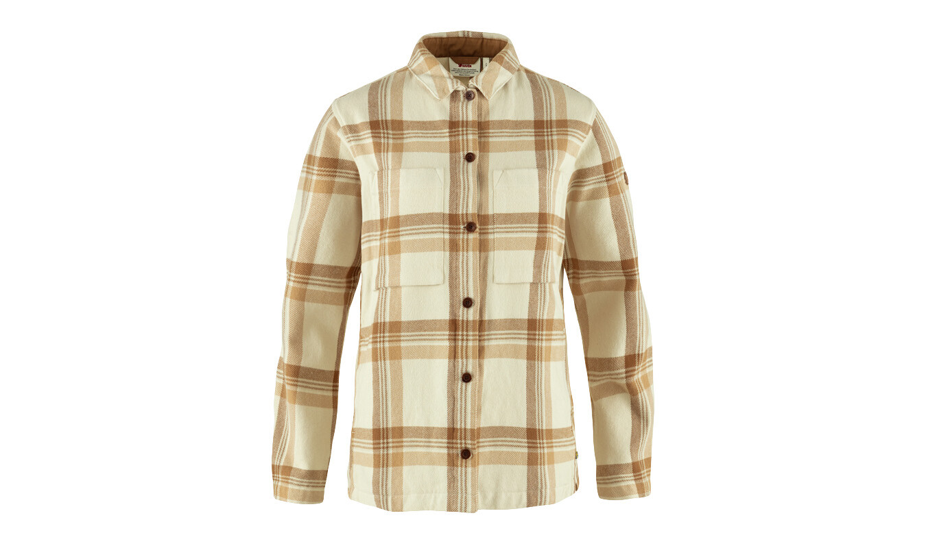 Fjällräven Singi Flannel Overshirt W Béžová
