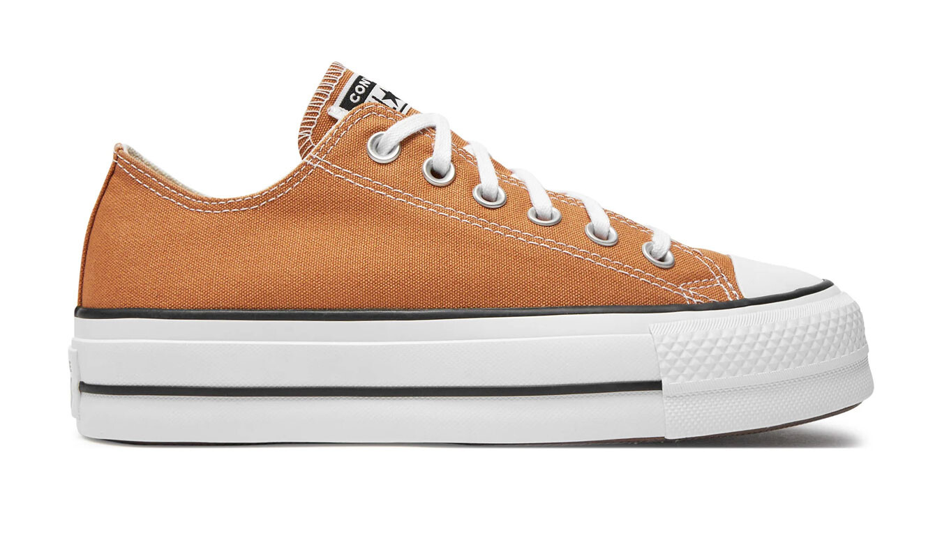 Converse Chuck Taylor All Star plátené tenisky na platforme