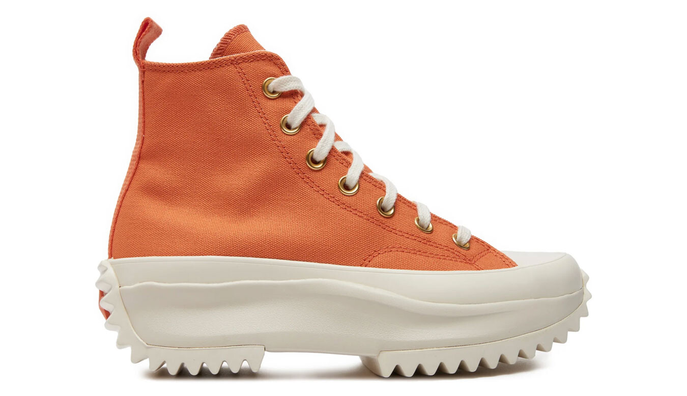 Tenisky Converse Run Star Hike Platform Orange