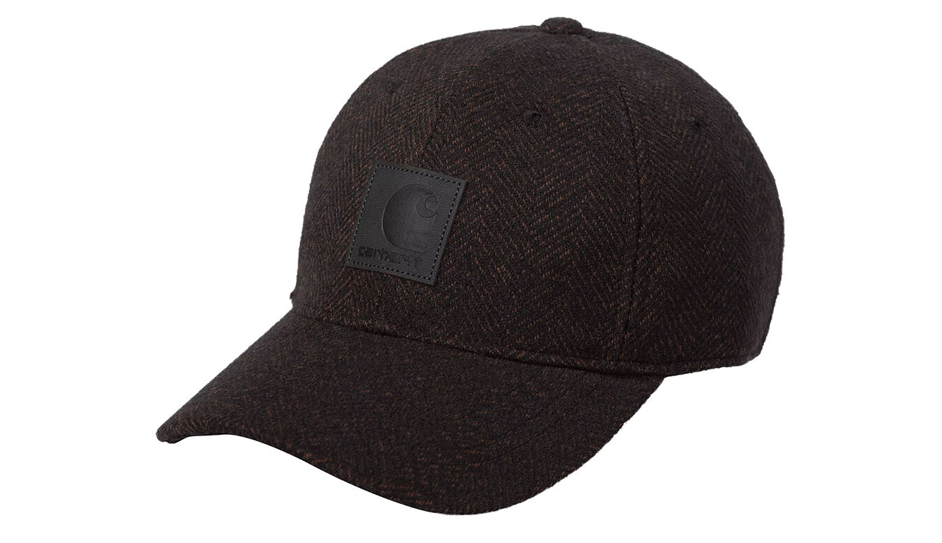Šiltovka Carhartt WIP Truman, čokoládová čierna