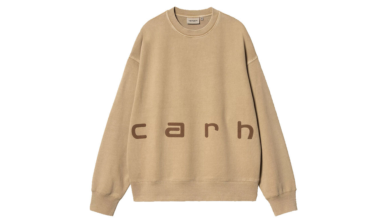 Carhartt WIP hnedá mikina s kapucňou