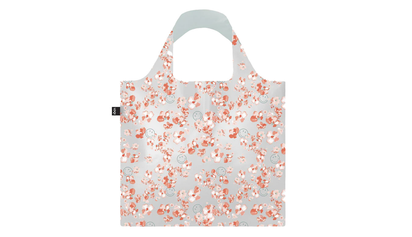 Loqi Smiley Milky Blossom taška