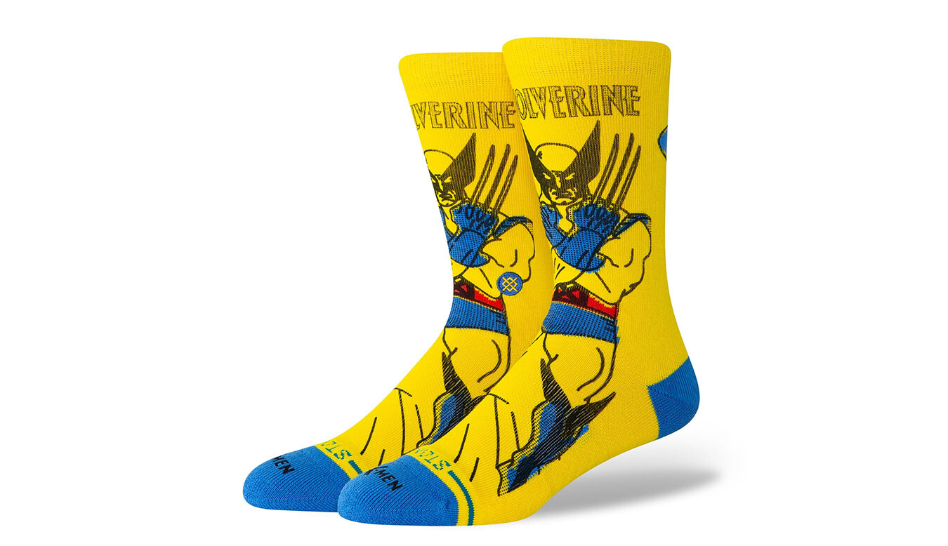 Ponožky Stance Wolverine Crew žlté