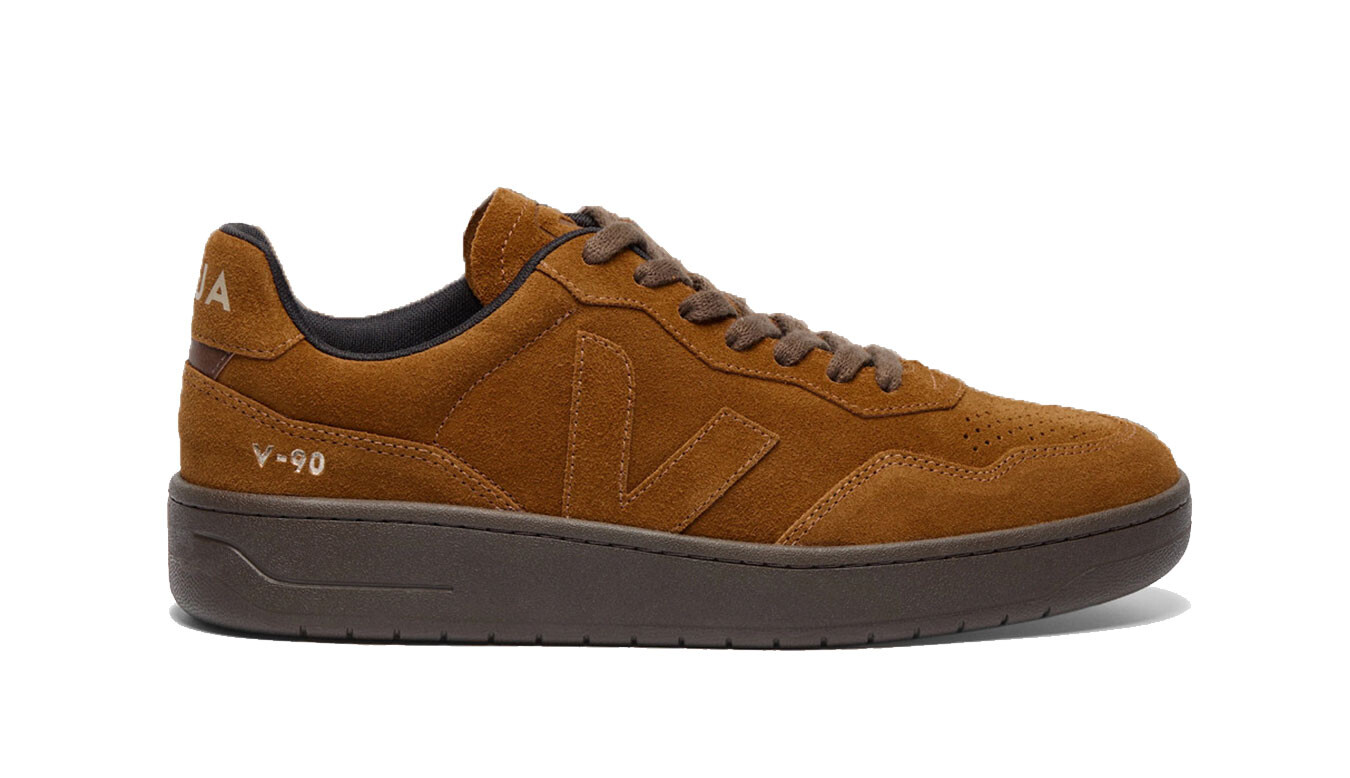 Sneakers - Veja V-90 Suede Brown
