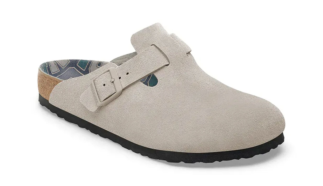 Sandále Birkenstock Boston BS sivé