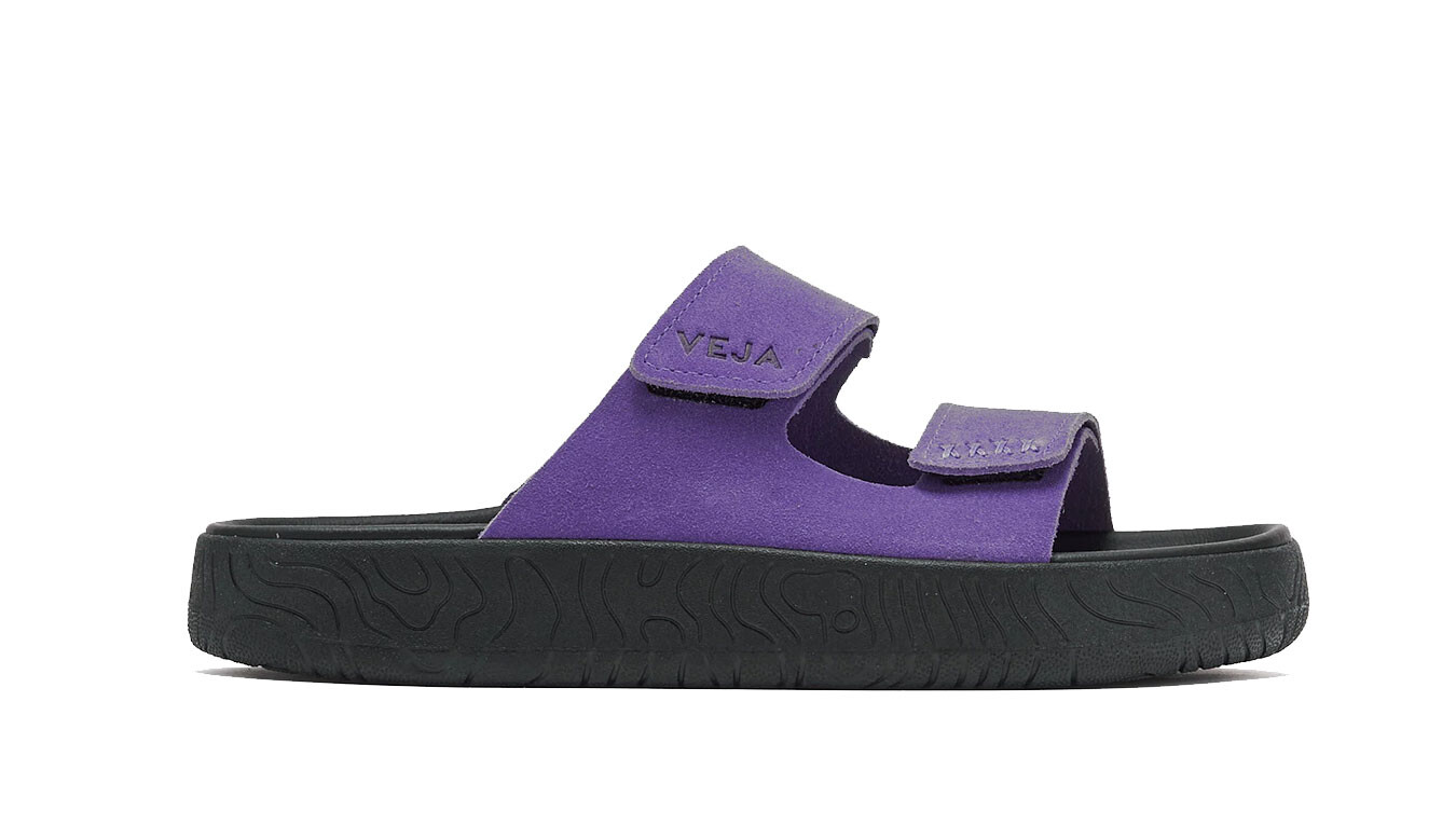 Sandále Veja ETNA Suede fialové