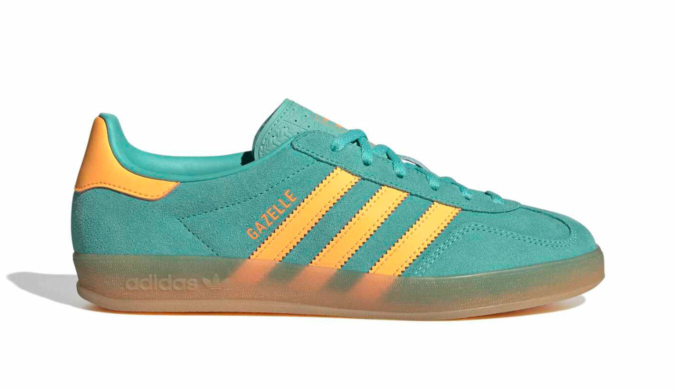 adidas Gazelle Indoor W Zelené tenisky