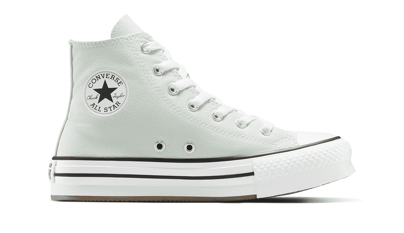 Tenisky Converse Chuck Taylor All Star Eva Lift Platform zelené