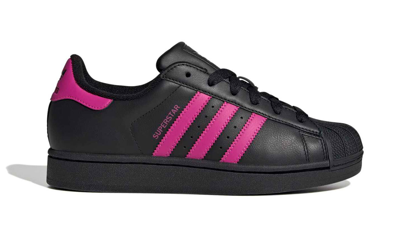 adidas Originals - adidas Superstar II W čierne tenisky