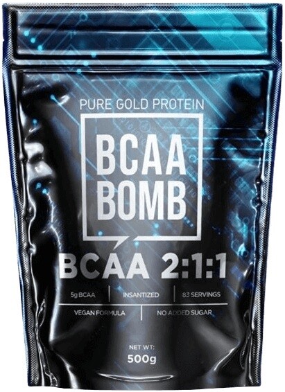 Puregold bcaa bomb 2:1:1 500 g - mango prešla dmt 3.2026