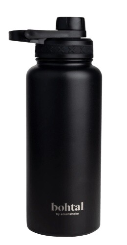 Smartshake stainless steel bottle 960 ml - černá