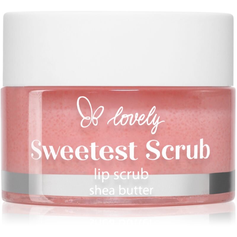 Lovely Sweetest Scrub Lip Scrub balzam na pery 12 ml