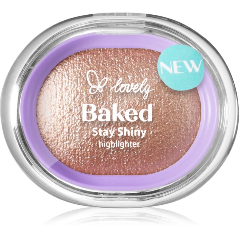 Lovely Baked Stay Shiny Highlighter zapečený rozjasňovač odtieň 03 4 g