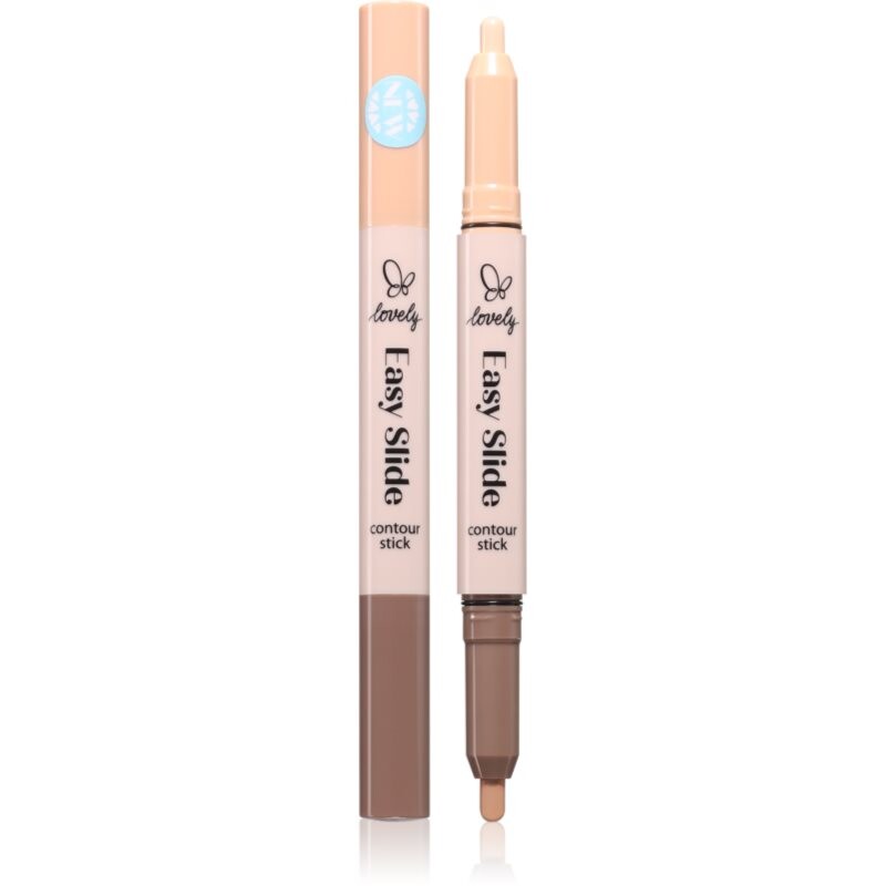 Lovely Easy Slide Contour Stick obojstranná kontúrovacia tyčinka odtieň 02 1 ks