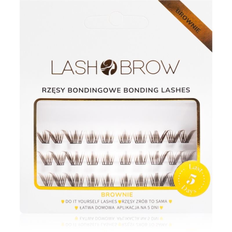 Lash Brow Bonding Eyelashes trsové nalepovacie mihalnice Foxy Brownie 1 ks
