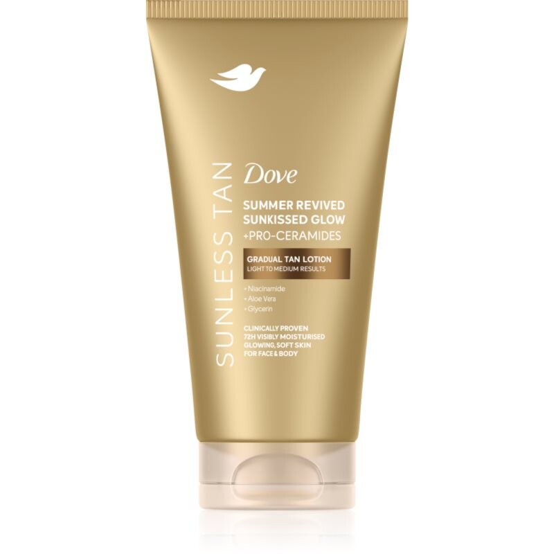 Dove Summer Revived Sunless Tan samoopalovacie mlieko odtieň Fair 75 ml