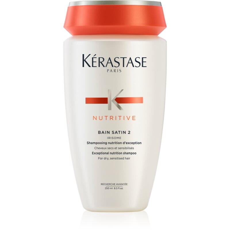 Kérastase Nutritive Bain Satin 2 vyživujúci šampónový kúpeľ pre suché citlivé vlasy 250 ml