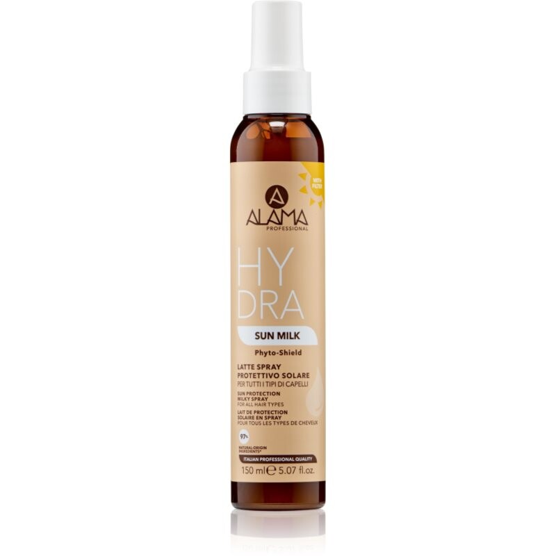 Alama Professional Hydra Sun Milk Phyto-Shield ochranné mlieko na vlasy proti slnečnému žiareniu 150 ml