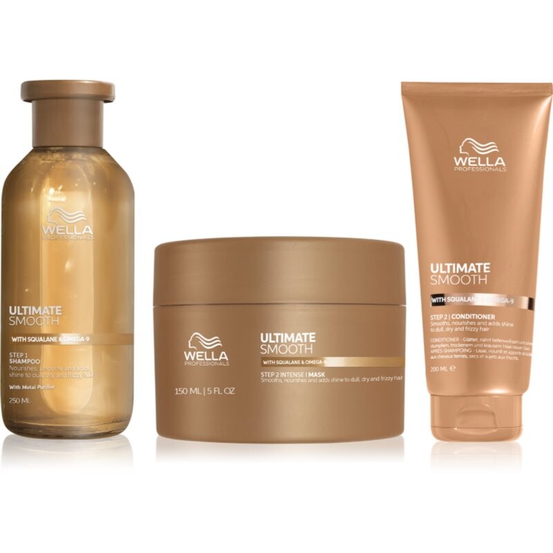 Wella Professionals Ultimate Smooth bundle sada na lesk a hebkosť vlasov