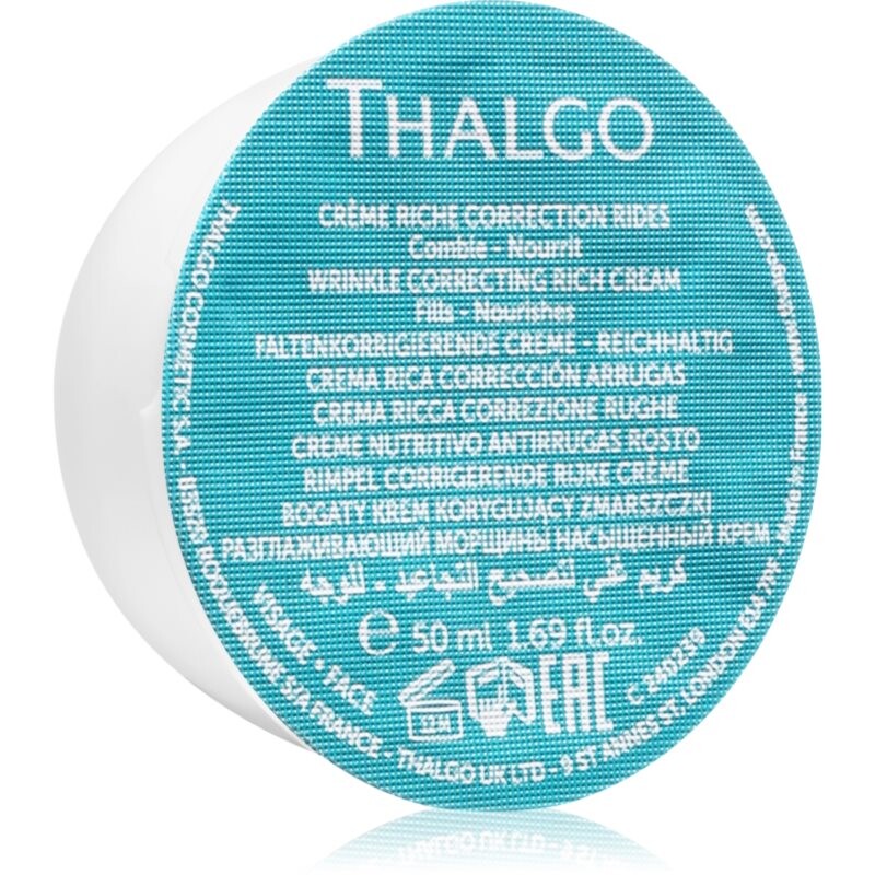 Thalgo Hyalu-Procollagen Wrinkle Correcting Rich Cream Refill bohatý protivráskový krém eco-refill 50 ml