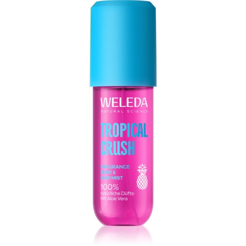 Weleda Tropical Crush parfumovaný sprej na telo a vlasy pre ženy 95 ml