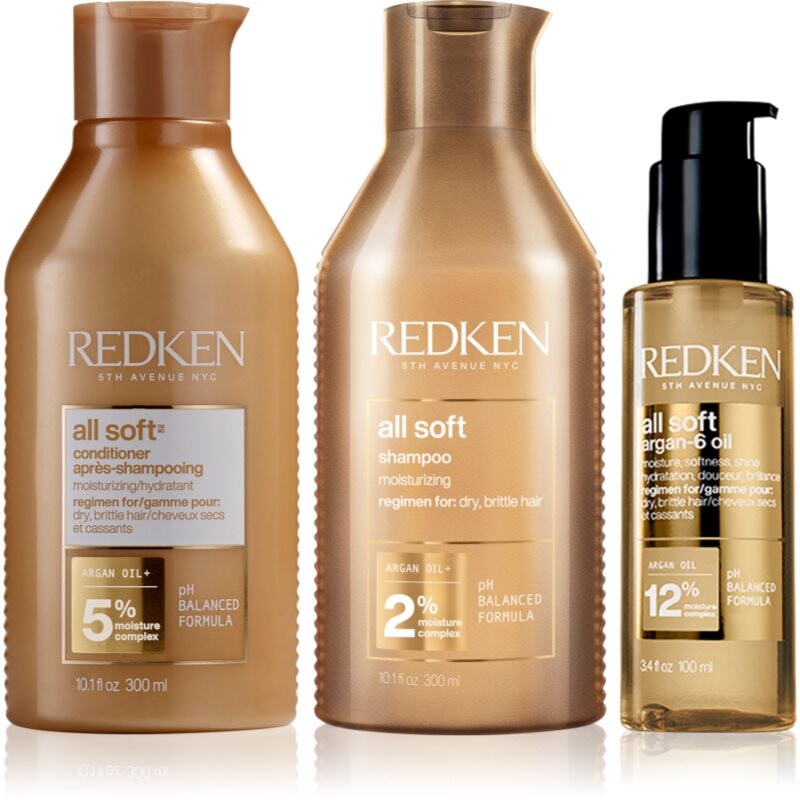 Redken All Soft sada pre suché a slabé vlasy