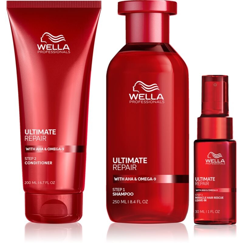 Wella Professionals Ultimate Repair Bundle sada pre poškodené vlasy 3 ks