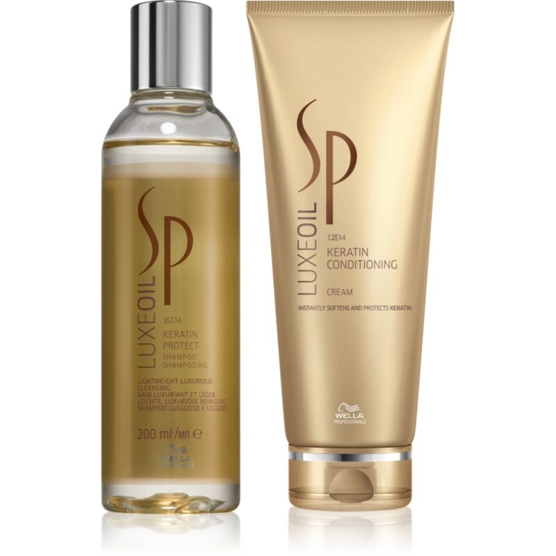 Wella Professionals SP Luxe Oil sada sada pre poškodené vlasy 2 ks