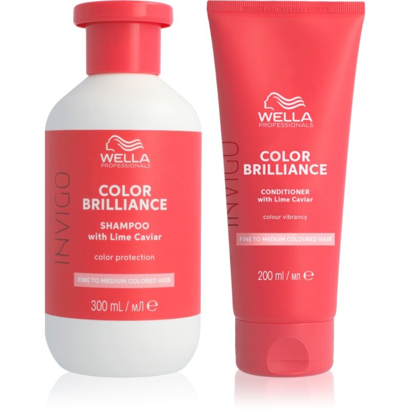 Wella Professionals Invigo Color Brilliance sada pre farbené vlasy 2 ks
