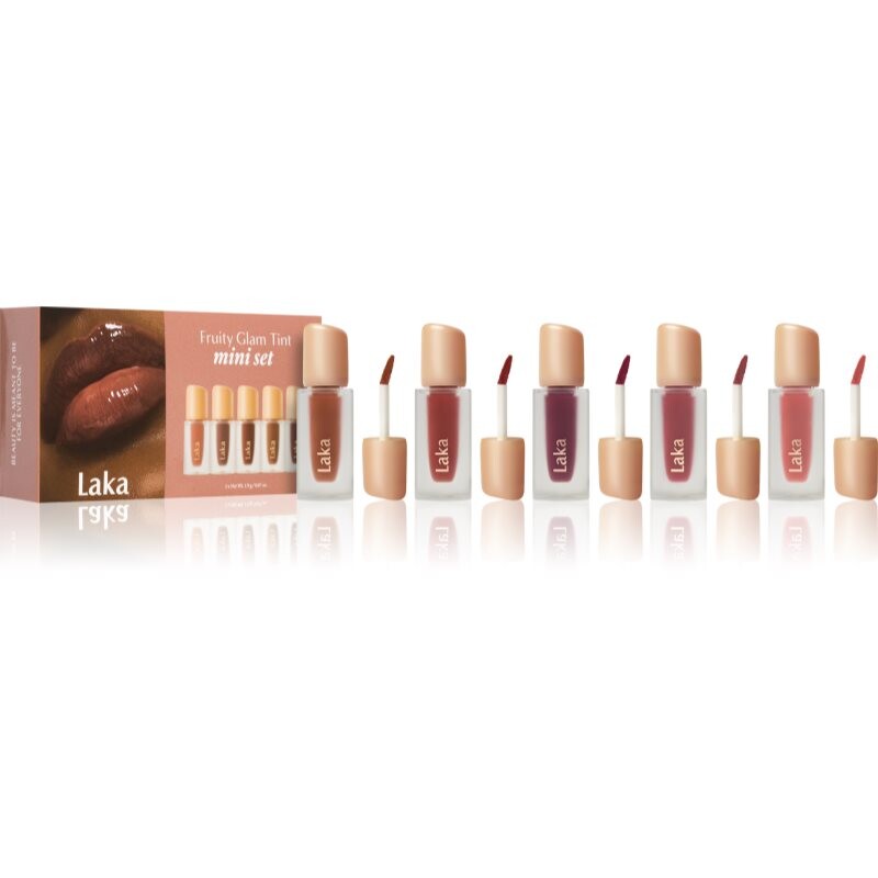 Laka Fruity Glam Mini Set darčeková sada na pery
