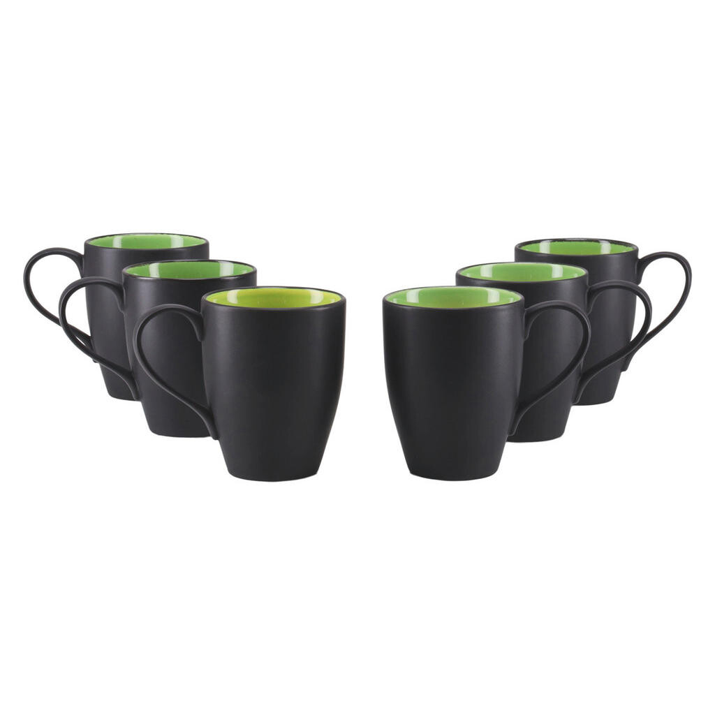 Creatable SADA HRNČEKOV NA KÁVU Hot Green  6-dielne