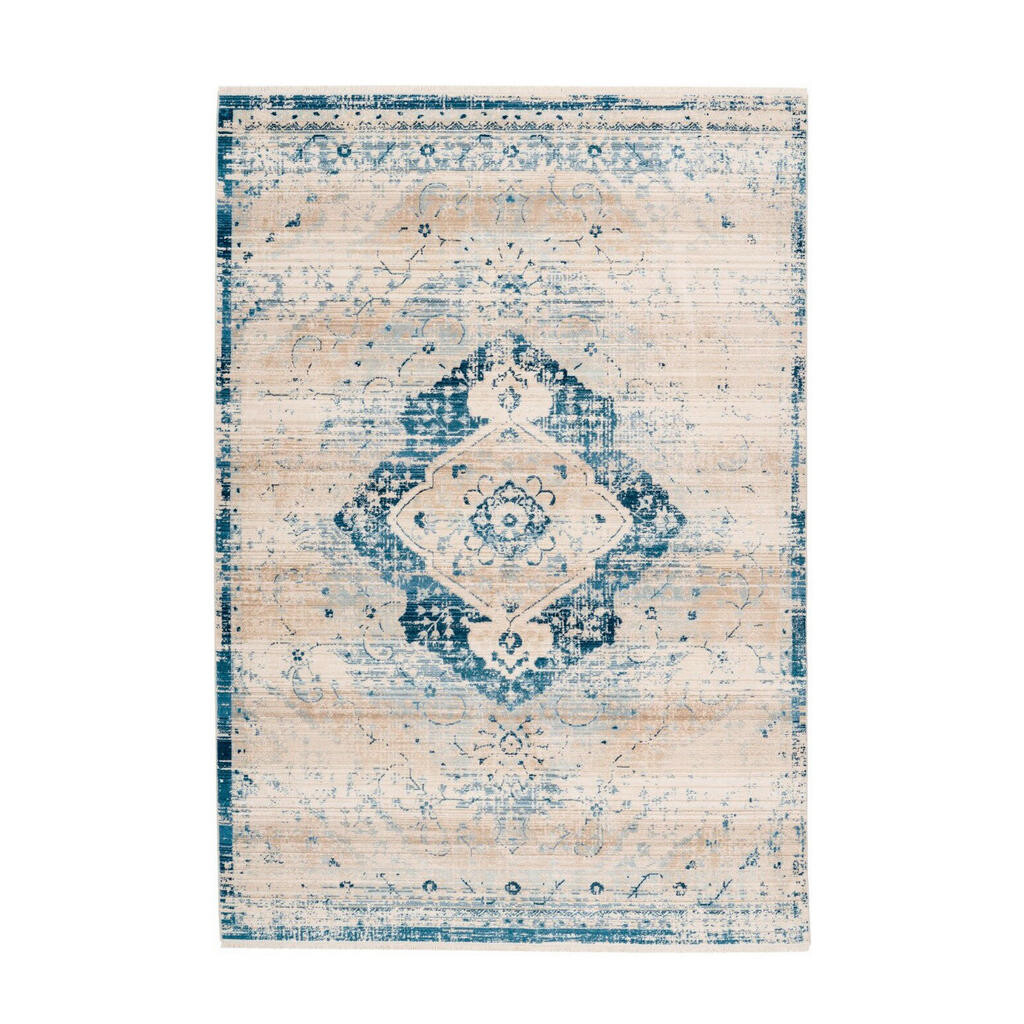 Kayoom VINTAGE KOBEREC, 160/230 cm modrá, krémová
