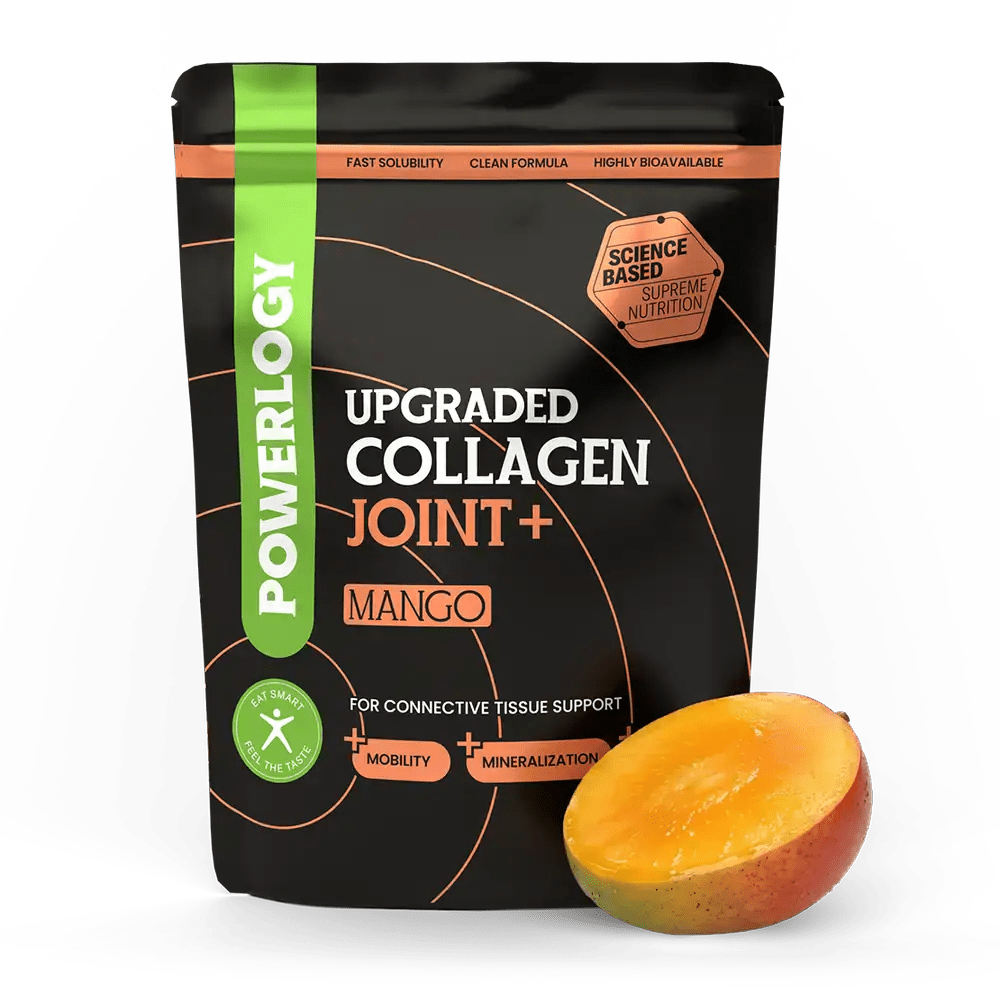 POWERLOGY Upgraded Collagen Joint+ Mango 300 g