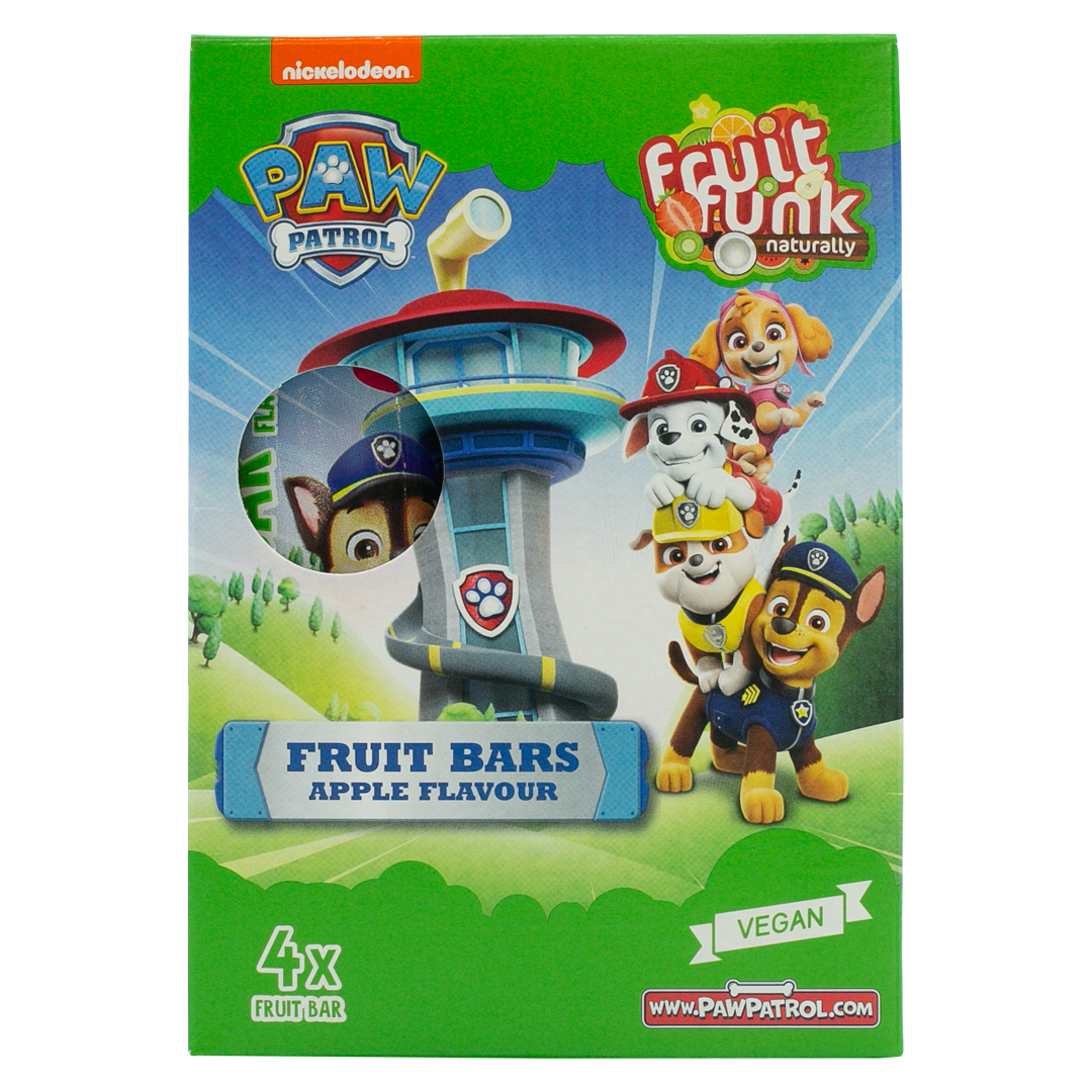 FRUITFUNK školské ovocné tyčinky Tlapková patrola 4 x 20 g