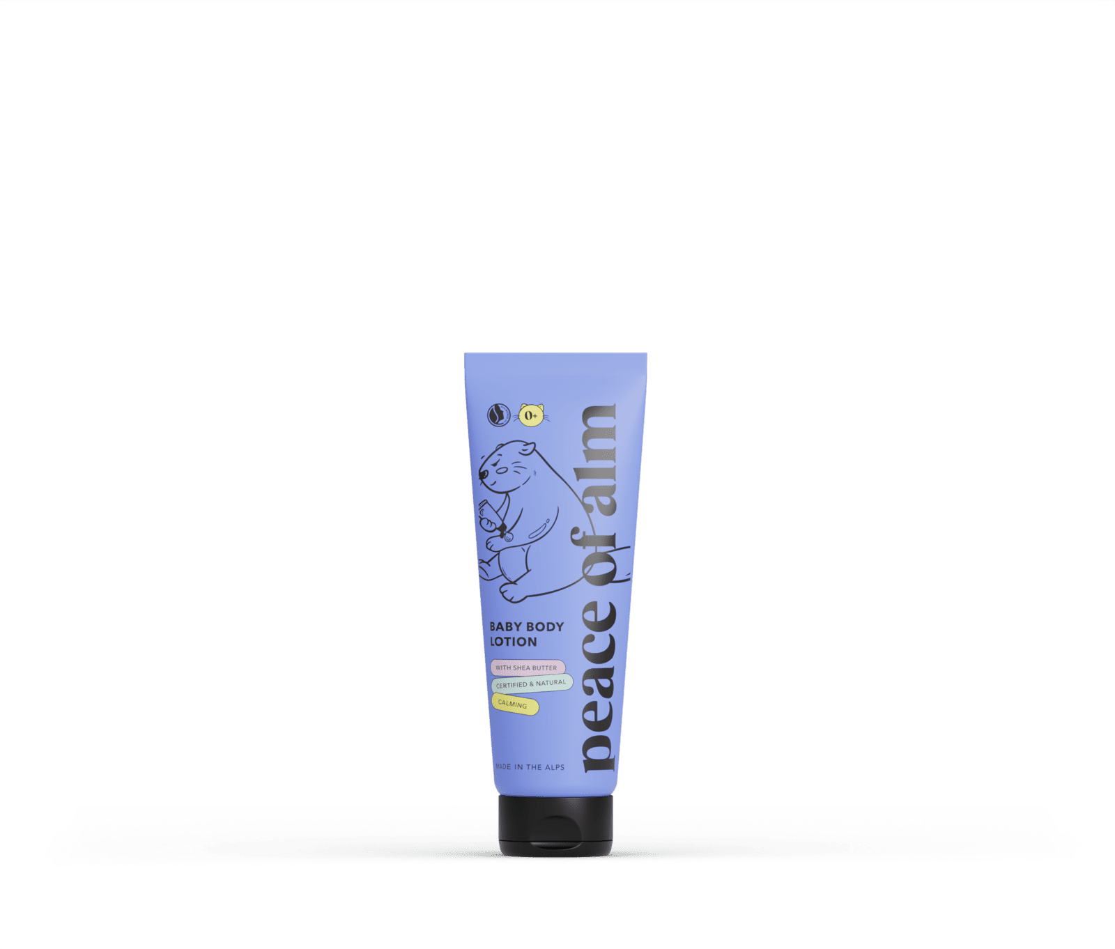 PEACE OF ALM Detské telové mlieko 125 ml