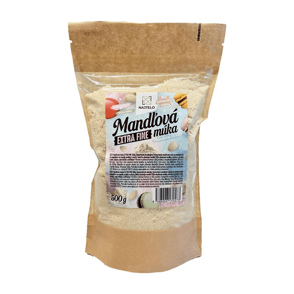 NÁJTELO Extra fine mandľová múka biela 500 g