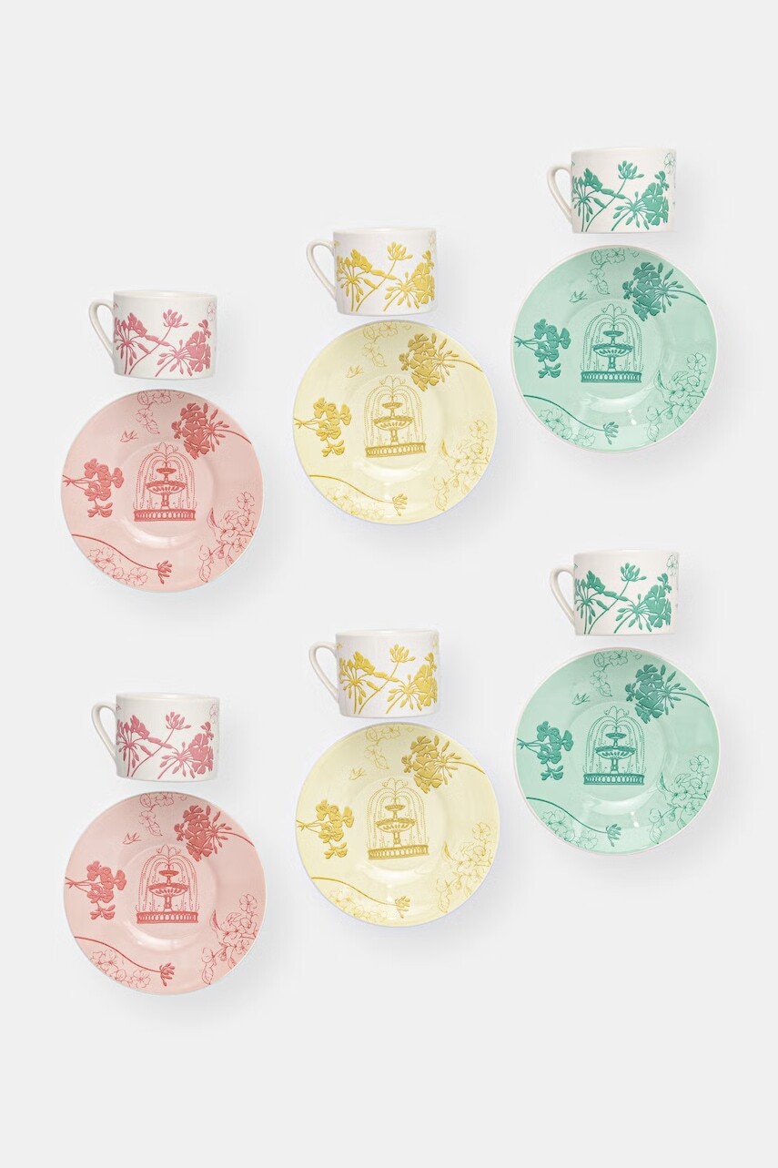 Palais Royal sada šálok vyrobená z porcelánu 100 ml