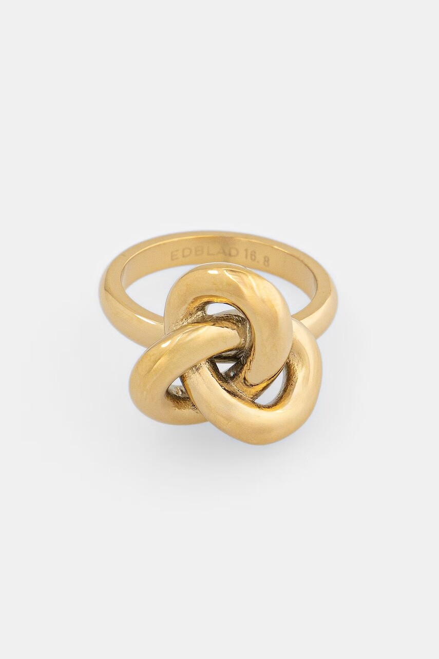 EDBLAD prsteň dámsky pozlátený Infinity Knot