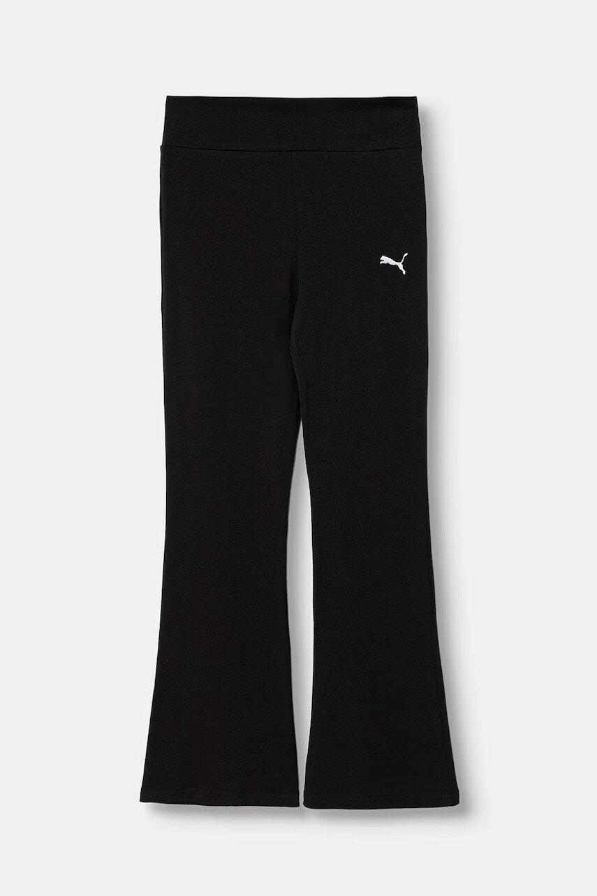 Puma legíny detské s bavlnou ESS High-Waist Flared Leggings