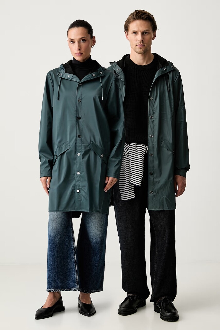 Rains pršiplášť Long Jacket W3