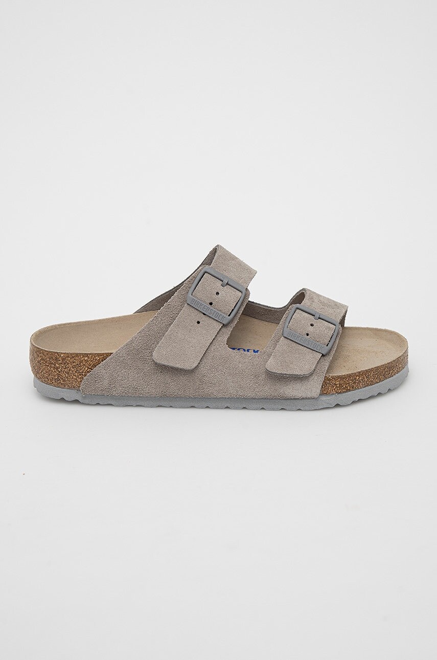 Birkenstock Semišové šľapky Birkenstock