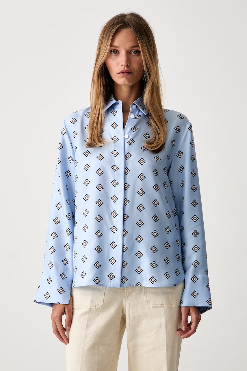 MM by Max Mara košeľa hodvábna MMLDISCO