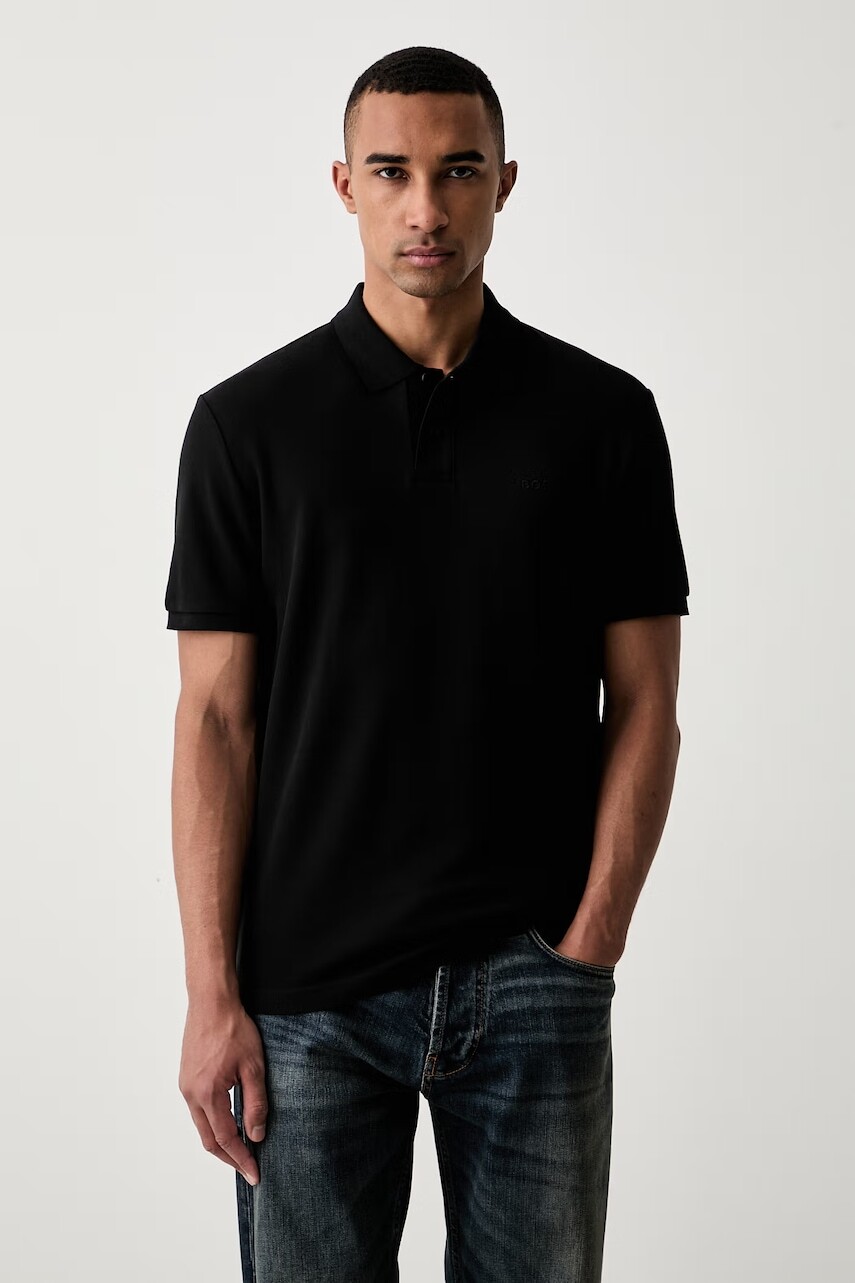 BOSS Orange polo tričko pánske bavlnené Phoenix