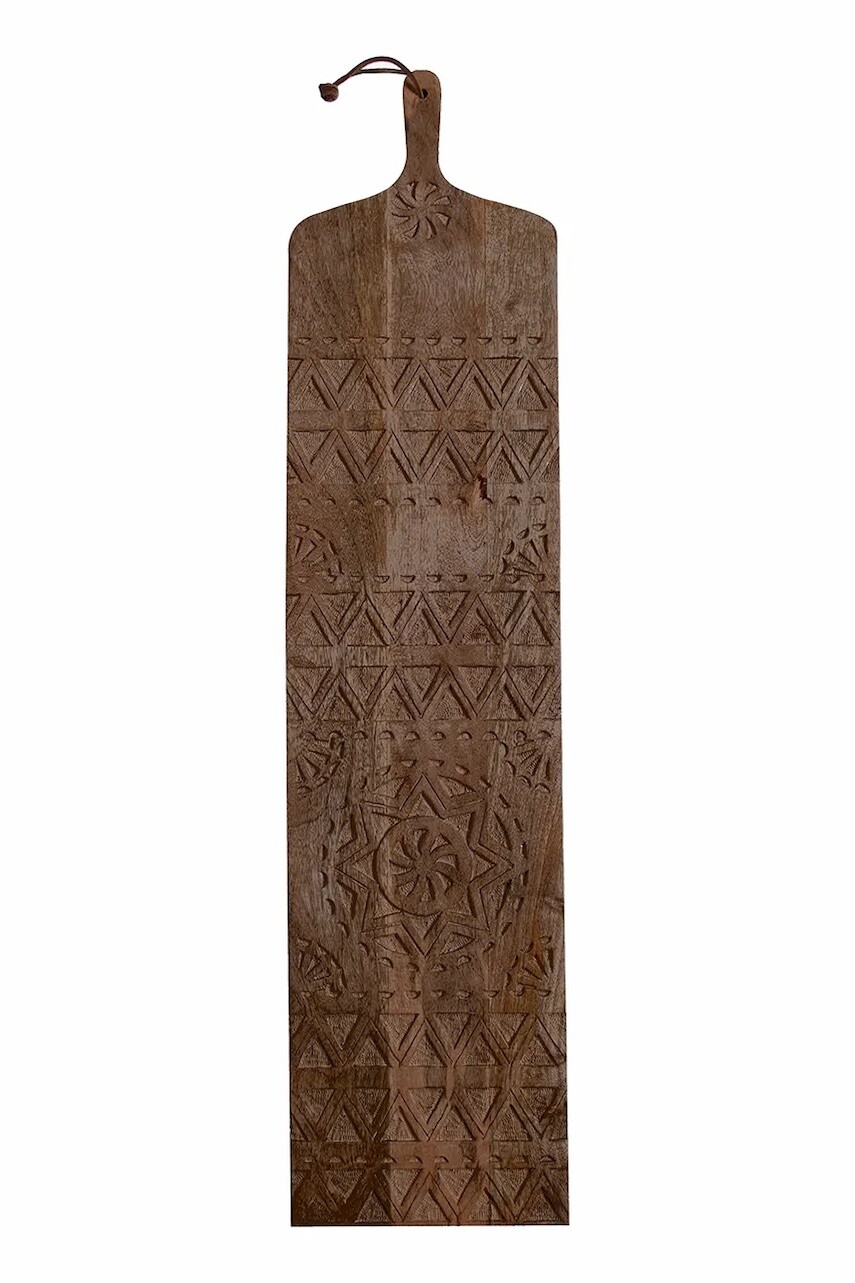 Au Maison denko na servírovanie z mangového dreva 90 x 21,5 cm