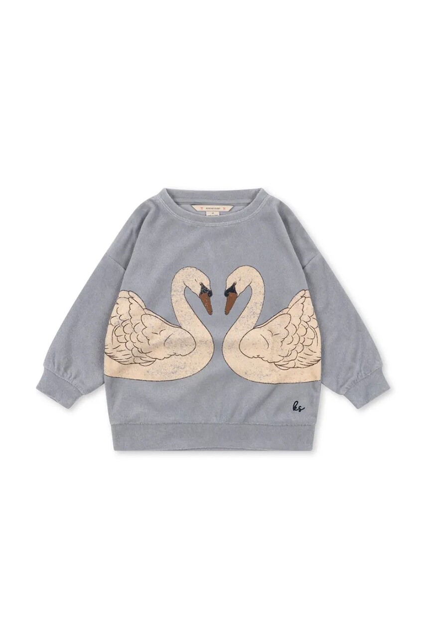 Konges Sløjd mikina detská s bavlnou ITTY SWEATSHIRT GOTS