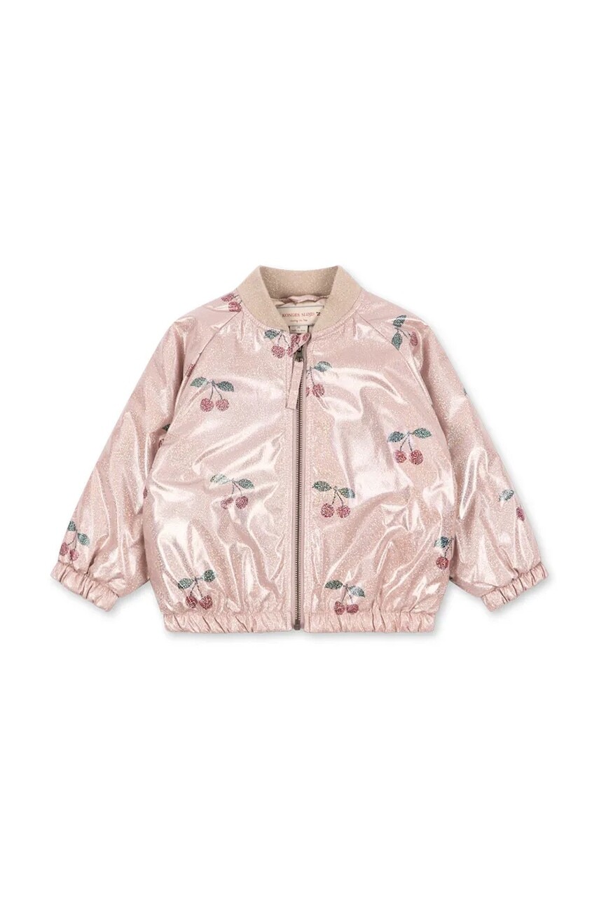 Konges Sløjd prechodná bunda detská JUNO SPARKLE BOMBER JACKET